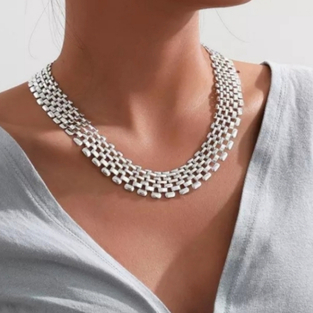CLEARANCE  18k white gold plated.